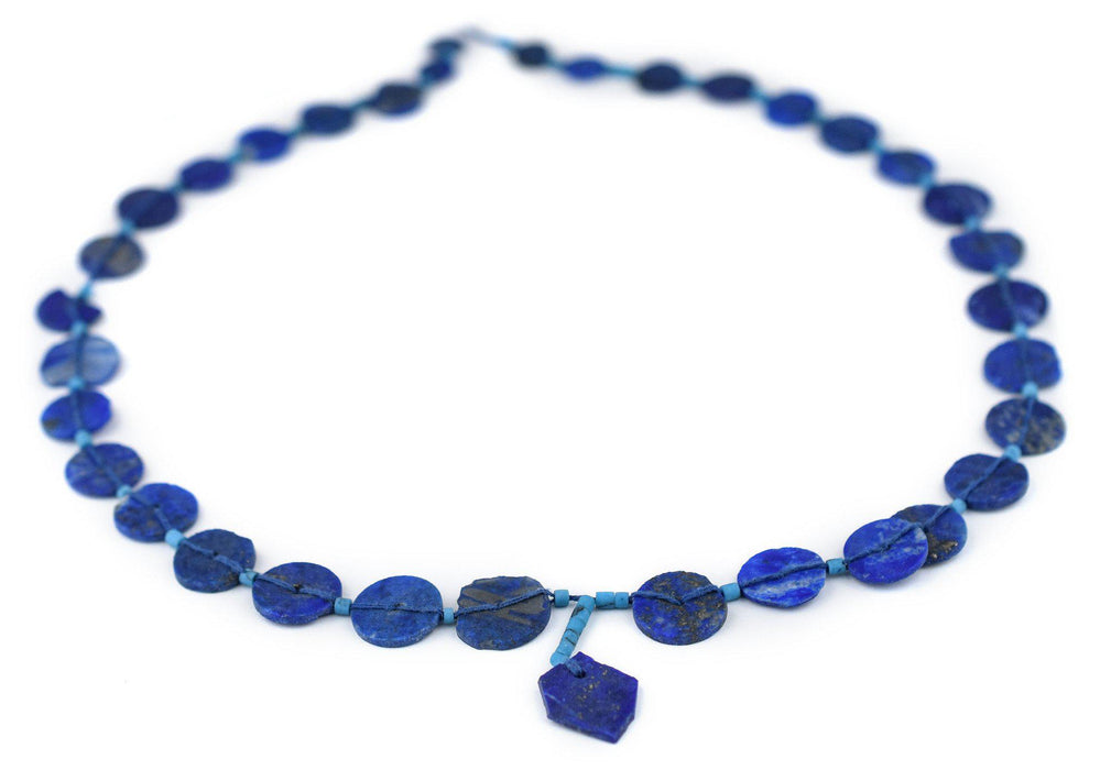 Lapis Lazuli Button Beads (6-12mm) - The Bead Chest