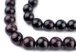 Round Garnet Beads (10mm) - The Bead Chest
