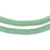 Pistachio Green Vinyl Phono Record Beads (6mm)