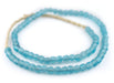 Dark Aqua Recycled Glass Beads (7mm) - The Bead Chest