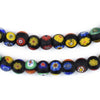 Simple Premium Round Matte Millefiori Beads (10mm)