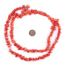 Scarlet Red Coral Chip Beads (7-9mm) - The Bead Chest