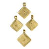 Brass Ethiopian Diamond Ornaments (Set of 4)