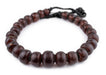 Translucent Burgundy Amber Resin Beads (Graduated) - The Bead Chest