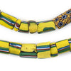 Yellow Stripe Antique Matching Venetian Trade Beads