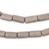 Brown Tube Natural Wood Beads (15x8mm)