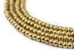 Smooth Brass Seed Beads (3mm) - The Bead Chest