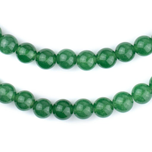 Round Green Aventurine Beads (8mm) - The Bead Chest