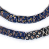 Black & Blue Antique Venetian Trade Beads
