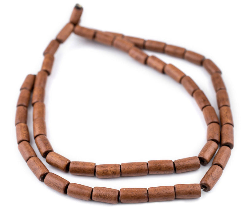 Light Brown Tube Natural Wood Beads (15x8mm) — The Bead Chest