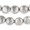 Silver Circular Tribal Hollow Beads (18mm)