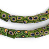 Frog and Fern Antique Venetian Millefiori Trade Beads