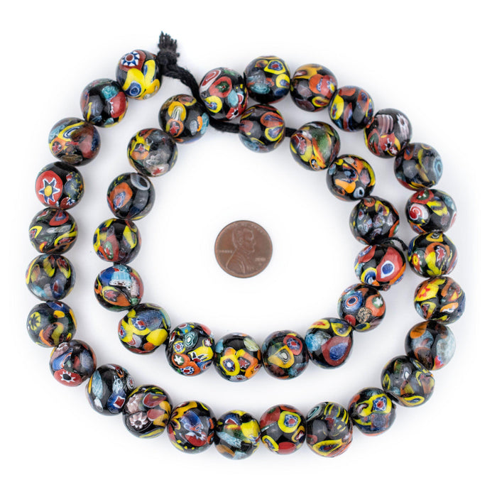 Round Millefiori Beads (16mm) - The Bead Chest