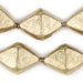 Brass Bicone Hollow Tribal Beads (32x22mm) - The Bead Chest