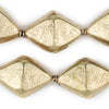 Brass Bicone Hollow Tribal Beads (32x22mm)