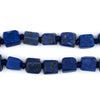 Lapis Lazuli Cube Beads (7-10mm)