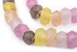 Pizzazz Mix Faceted Recycled Java Sea Glass Beads - The Bead Chest