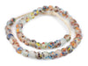 Rainbow Speckled Recycled Glass Beads (14mm) - The Bead Chest