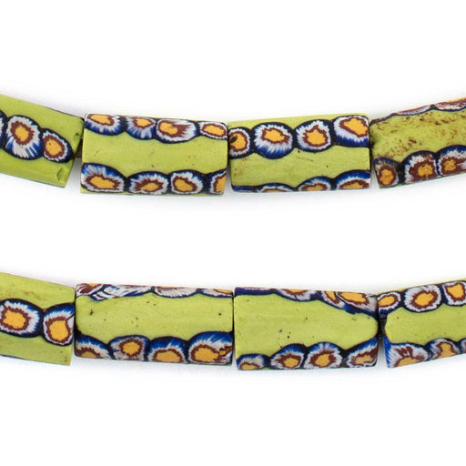 Antique Matching Venetian Millefiori Trade Beads - The Bead Chest