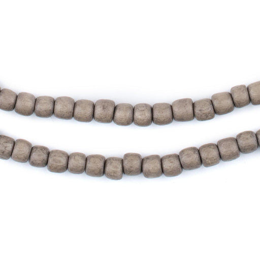 Brown Nugget Natural Wood Beads (5mm)