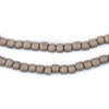 Brown Nugget Natural Wood Beads (5mm)