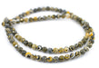 Yellow Lace Malachite Beads (8mm) - The Bead Chest