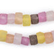Pizzazz Mix Faceted Recycled Java Sea Glass Beads - The Bead Chest