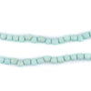 Mint Green Nugget Natural Wood Beads (5mm)