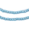 Light Blue Nugget Natural Wood Beads (5mm)