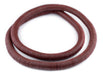 Maroon Vintage Vinyl Phono Record Beads (12mm) - The Bead Chest