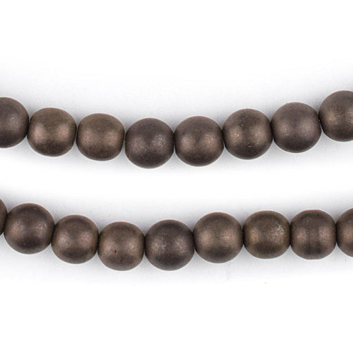 Copper Round Hematite Beads (8mm) - The Bead Chest