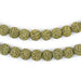 Lime Green Volcanic Lava Beads (8mm) - The Bead Chest