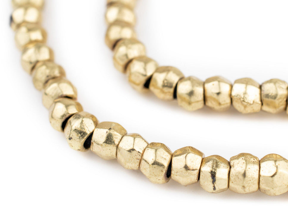 Brass Mursi Ring Beads (8mm) - The Bead Chest