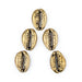 Brass Cowrie Shell Beads (Set of 5) - The Bead Chest