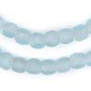 Baby Blue Recycled Glass Beads (11mm)