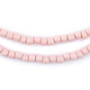 Pink Nugget Natural Wood Beads (5mm)