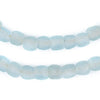 Baby Blue Recycled Glass Beads (9mm)
