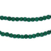 Green Volcanic Lava Beads (4mm)
