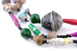 Natural Medley Recycled Paper Beads (Long Strand) - The Bead Chest