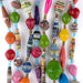 Circus Medley Recycled Paper Beads (Long Strand) - The Bead Chest