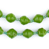 Lime Green Recycled Paper Beads from Uganda