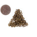 4mm Bronze Round Jump Rings (Approx 100 pieces) - The Bead Chest