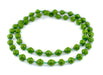 Lime Green Recycled Paper Beads from Uganda - The Bead Chest