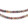 Matte Round Creek Jasper Beads (4mm)