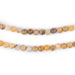 Round Crazy Lace Agate Beads (4mm) - The Bead Chest