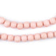 Pink Round Natural Wood Beads (8mm)