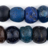 Antique Blue Glass Dutch Dogon Beads #7078