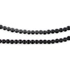Matte Round Black Onyx Beads (4mm)