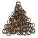 10mm Bronze Round Jump Rings (Approx 100 pieces) - The Bead Chest