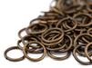 10mm Bronze Round Jump Rings (Approx 100 pieces) - The Bead Chest